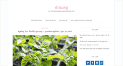 Desktop Screenshot of dria.org